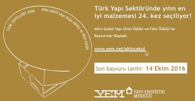 “Türk yapı sektörünün en iyi malzemesi seçiliyor”