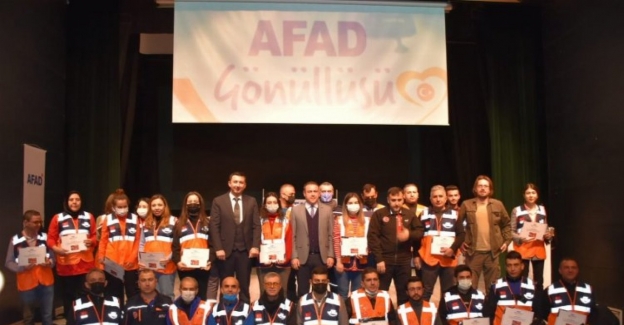 AFAD yeni gönüllülerine kavuştu 