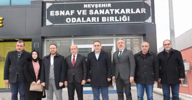 AK Parti Nevşehir'den esnaf ziyareti