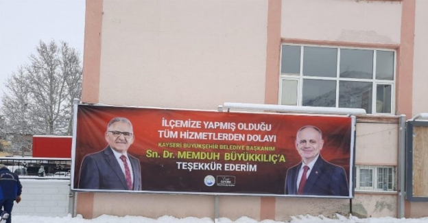 Başkan Büyükkılıç'a Yahyalı Belediye Başkanı Öztürk'ten teşekkür 