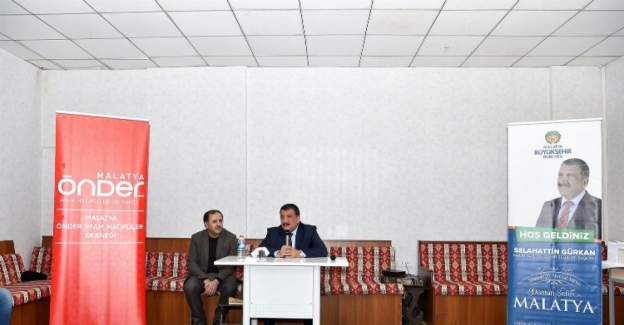 Başkan Gürkan'dan Malatya Önder İmam Hatiplileri Derneğine ziyaret 
