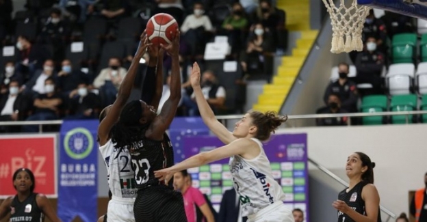 Bursa Büyükşehir Belediyespor Kadın Basketbol Takımı Antalya deplasmanında
