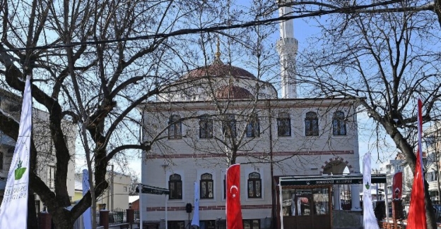 Bursa Osmangazi'den Yunuseli Merkez Camii'ne çevre düzenlemesi