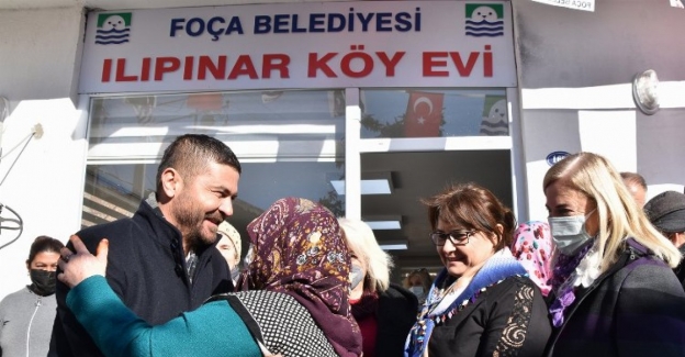 İzmir Foça Ilıpınar Köy Evi açıldı 