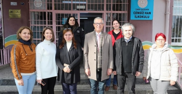 İzmir Gaziemir'de duygulandıran buluşma