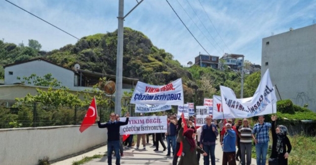 Bursa Mudanya'da kırsal sahillerden 'Yıkımları durdurun' sesleri yükseldi