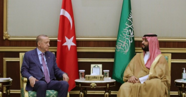 Cumhurbaşkanı Erdoğan Veliaht Prensi ile görüştü