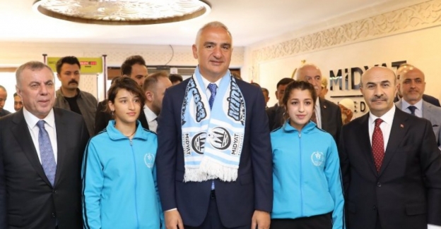Kültür ve Turizm Bakanı Ersoy, Mardin’e geldi 