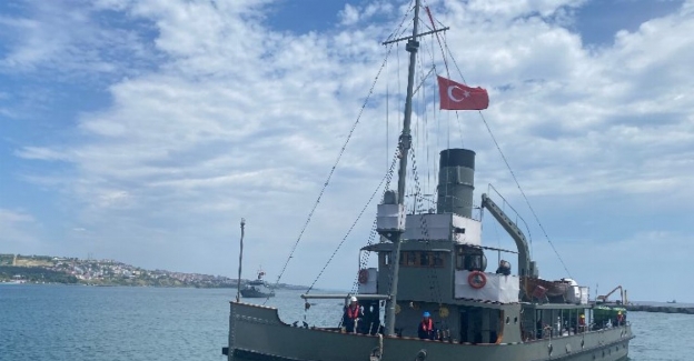 TCG Nusret'in Marmara'daki son durağı Tekirdağ oldu