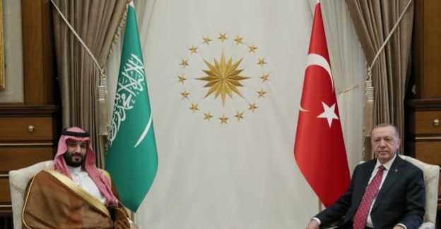 Cumhurbaşkanı Erdoğan ile Veliaht Prensi Selman'dan ortak bildiri