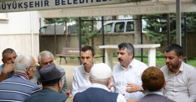 Bursa Yıldırım'da 1 ayda 15 mahalle ziyareti