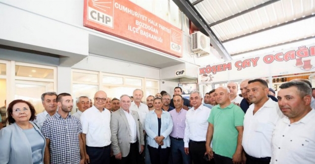 CHP'li başkanlar Aydın Bozdoğan'da buluştu