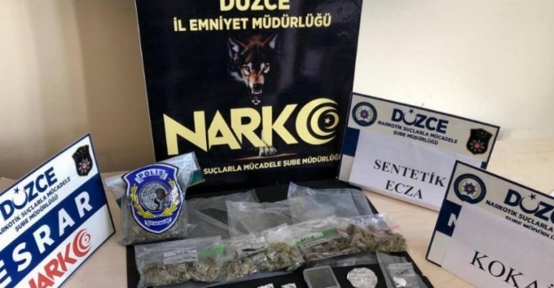Düzce'de uyuşturucu taciri tutuklandı