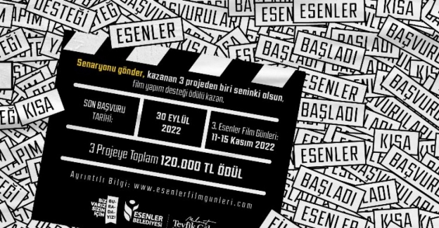 İstanbul Esenler'de 120 bin TL para ödüllü 'kısa film yapım desteği'