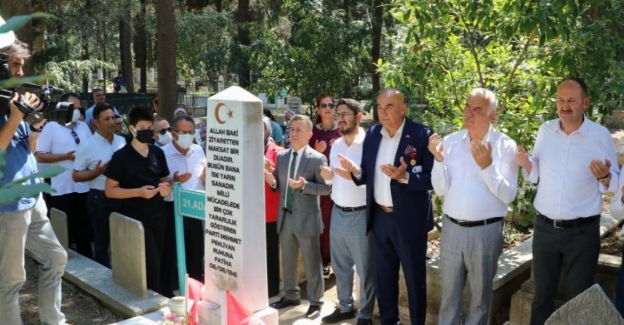 Manisa'da Parti Pehlivan mezarı başında anıldı