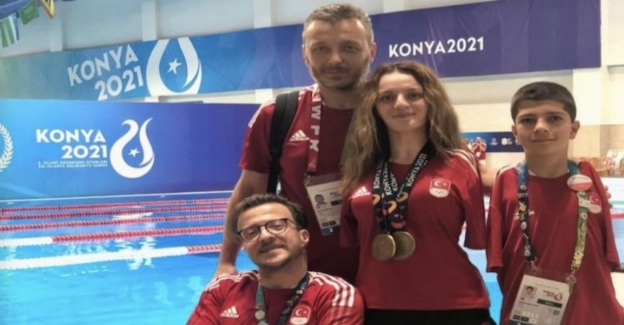 Milli Yüzücüler 3 altın 1 gümüş kazandı