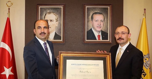 Ticaret Bakanı Mehmet Muş Başkan Altay’ı ziyaret etti