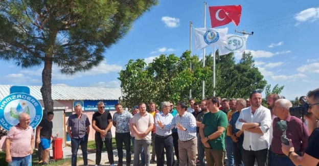 Edirne'de Hamzadere Sulama Birliği'ne 'su zammı' protestosu