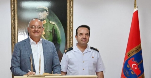 Manisa'da Tuğgeneral Tombul'a Başkan Ergün'den ziyaret