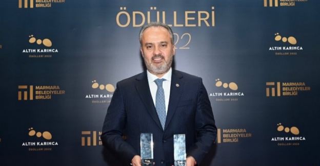 Bursa Büyükşehir'e 'Altın Karınca'dan çifte ödül