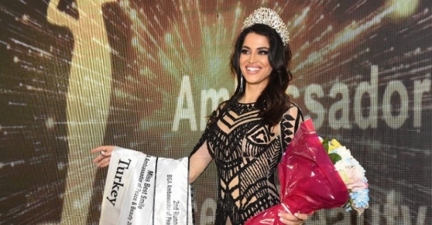 Güzel manken Lübnan'da Dünya ikincisi seçildi