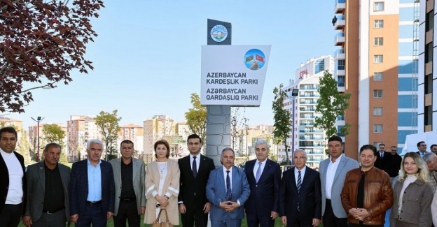 Kayseri Talas'ta Azerbaycan'a özel açılış