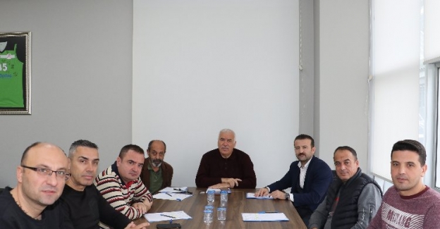 Manisa Büyükşehir Belediyespor'da gündem toplantısı