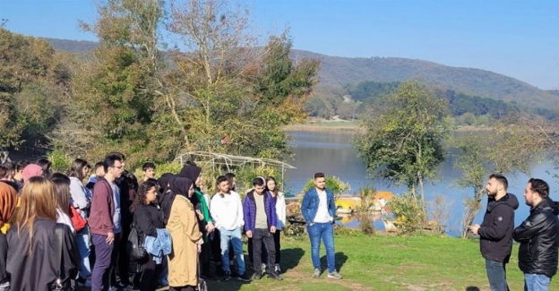 Sakarya'daki turizm öğrencileri şehiri keşfediyor