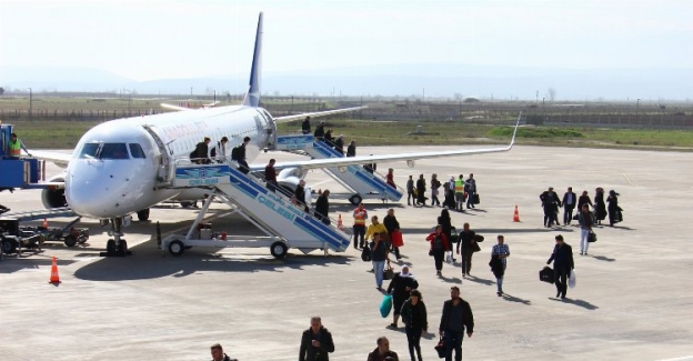 Bursa Yenişehir'den 112 bin yolcu 'hava'landı