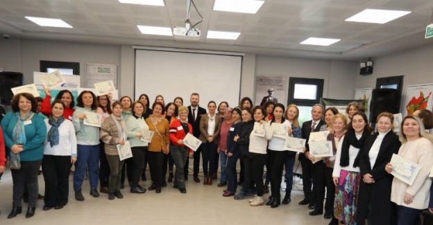 Efes Selçuk'ta kadın girişimciler sertifikalandı