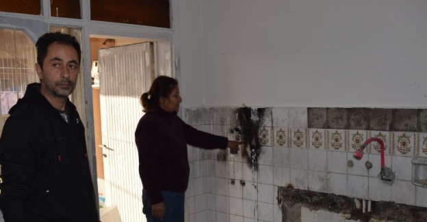 Hatay'da evi yanan aileye 'Büyük' destek