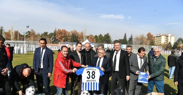 Kayseri'de amatör futbola 'büyük' destek