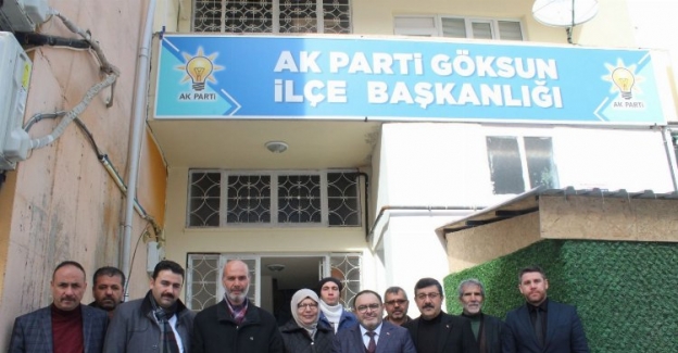 AK Partili Veli Böke’den Göksun Ziyaretleri