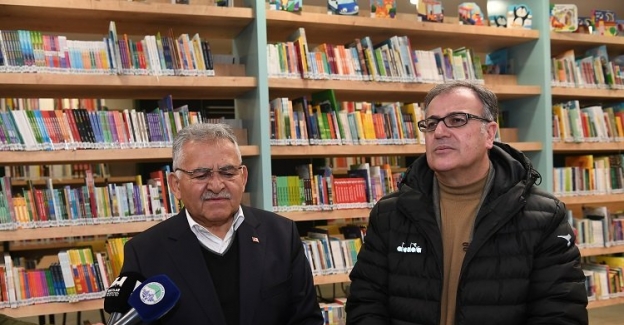 Kayseri'ye 10'uncu kütüphane yolda