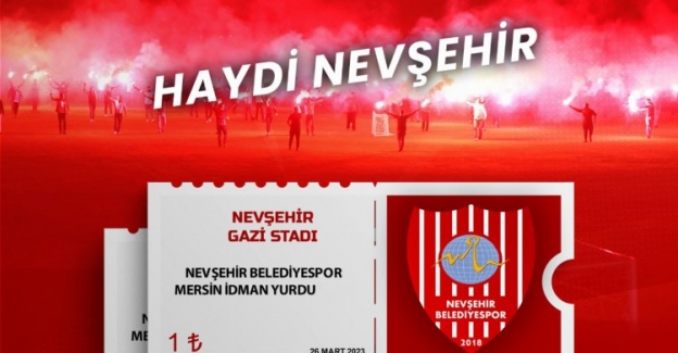 Nevşehir Belediyespor yönetiminden taraftara büyük hizmet