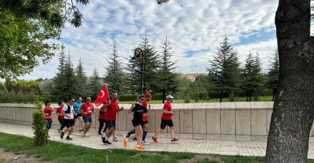 228 koşucu Atatürk’ün izinde Samsun’a ulaştı