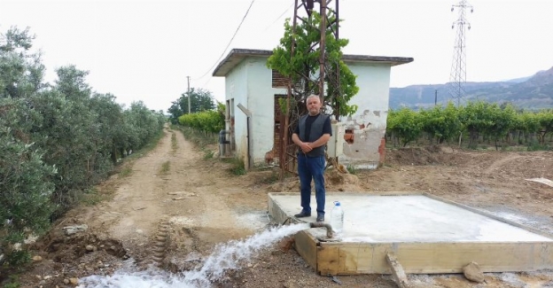 Manisa Alaşehir'de saniyede 25 litre verimli su
