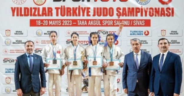 Manisalı judocular Türkiye üçüncüsü oldu