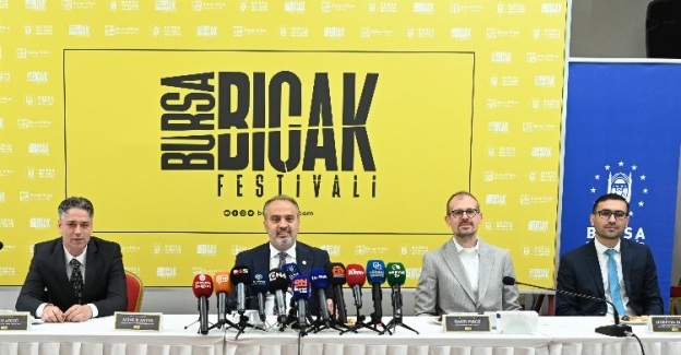 Bursa'da bıçak meraklıları festivalde buluşuyor
