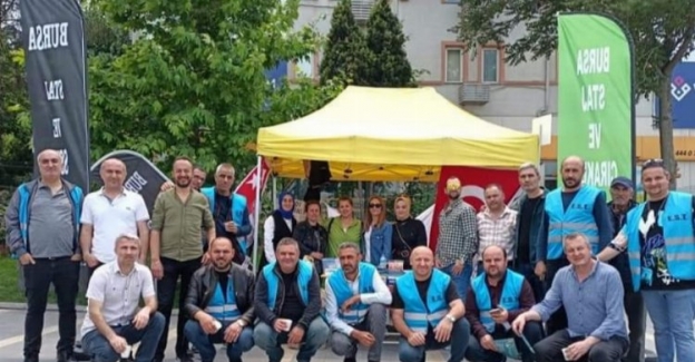 Bursa'da staj ve çıraklık mağdurları 'emeklilik' istiyor