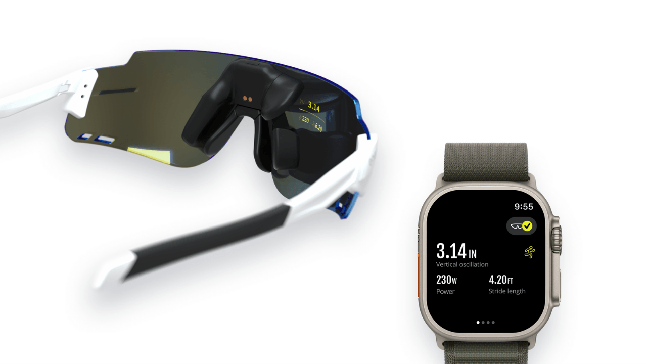 ActiveLook'un yeni Light AR platformu Apple Watch verilerini akıllı spor gözlüklerine taşıyacak