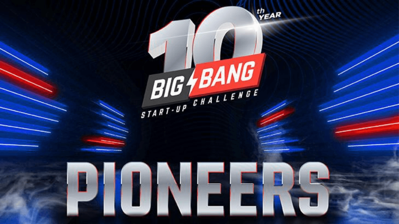 Big Bang Start-up Challenge sahnesinde sunum yapan 20 girişim