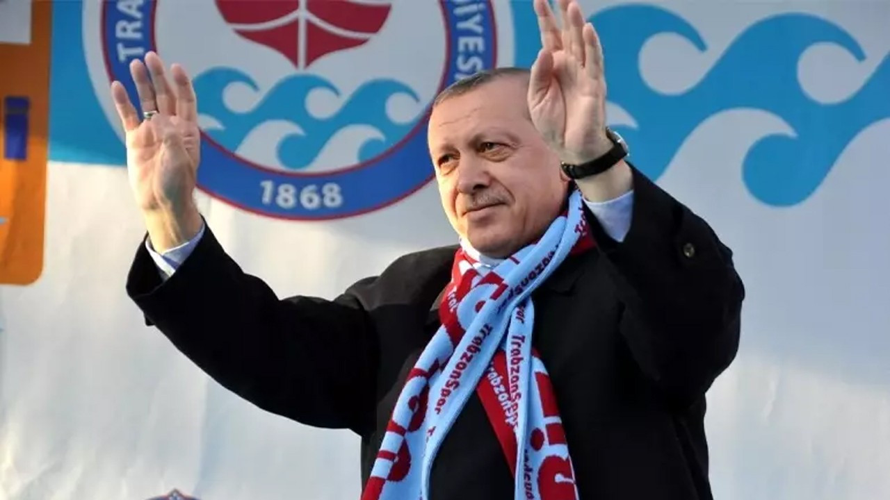 Cumhurbaşkanı Erdoğan'dan Trabzonspor'a tebrik mesajı