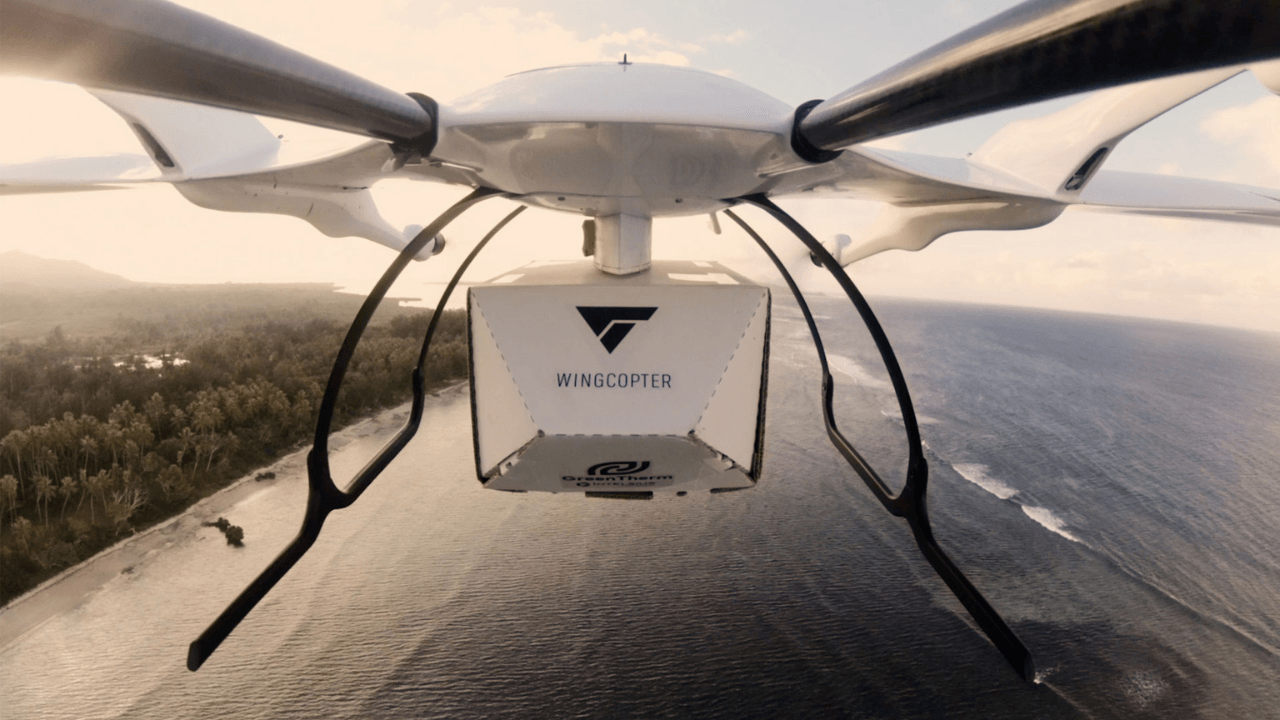Drone ile teslimatlar gerçekleştiren Wingcopter, 42 milyon dolar yatırım aldı