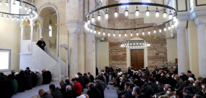 Fatih'in Yadigarı Enez Ayasofya Camii, 56 Yıl Sonra Yeniden İbadete Açıldı