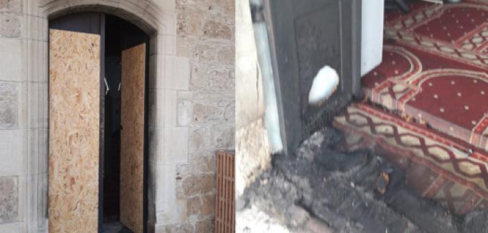 Kıbrıs Rum Kesimindeki Larnaka Büyük Camii'ne Saldırı