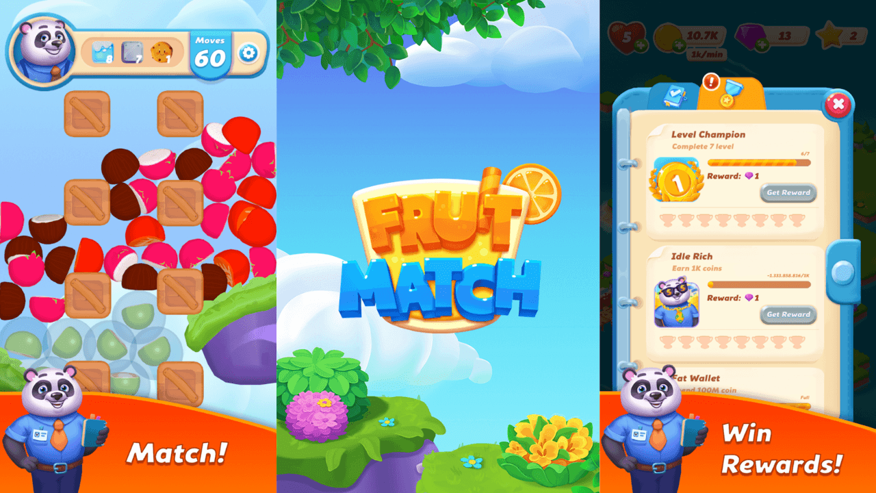 Yerli mobil oyun girişimi Gleam Games, ilk oyunu olan Fruit Match - Sweet Journey'i yayınladı